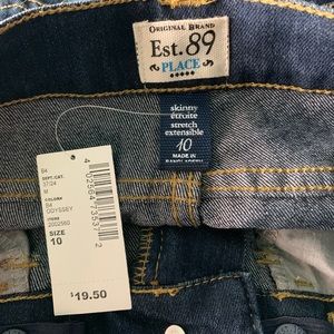 Children’s Place NWT girls dark denim jeans 👖